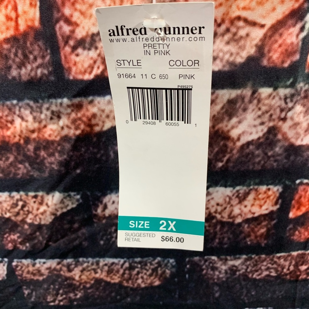 Alfred Dunner Pretty in Pink Sweater - Picture 6 of 8